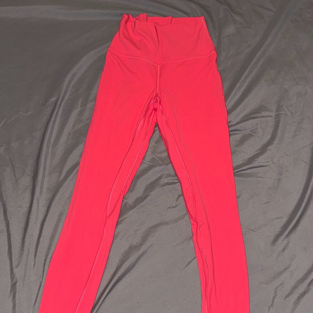 Lululemon Pale Raspberry High-Rise Leggings